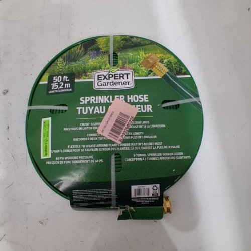 EXPERT GARDENER SPRINKLER HOSE - 50FT - GREEN image 2