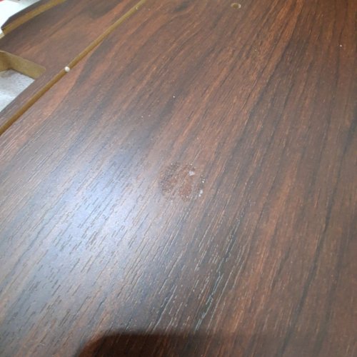 WOODEN ROUND END TABLE WITH STORAGE AND CHARGING STATION - 23.5" - BROWN (MODEL: COT-123-WA) image 2