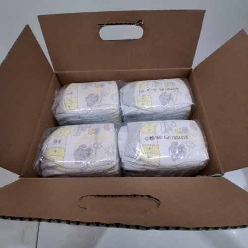 136PK PAMPERS SWADDLERS DIAPERS - NEWBORN SIZE image 2