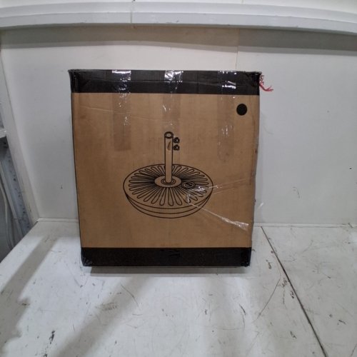 JEARY WATER FILLED PATIO UMBRELLA STAND - 81.5LBS MAX - BLACK (MODEL: A091-004-001-044) image 4