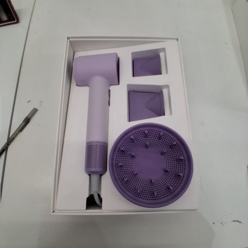 LAIFEN SE HIGH SPEED HAIR DRYER WITH 3 NOZZLE ATTACHMENTS- PURPLE (MODEL: 1876543) image 2
