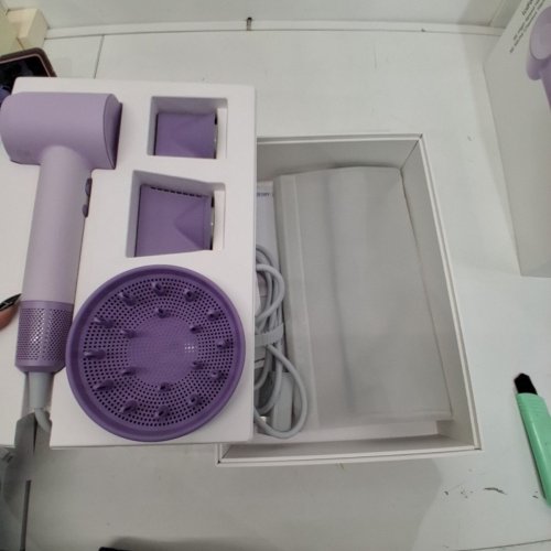LAIFEN SE HIGH SPEED HAIR DRYER WITH 3 NOZZLE ATTACHMENTS- PURPLE (MODEL: 1876543) image 3