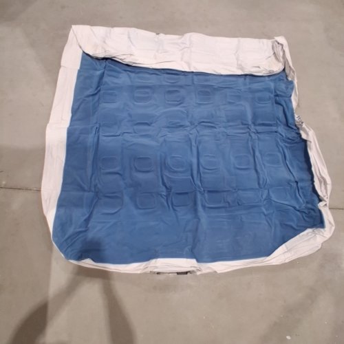 TILVIEW HIGH RAISED AIR MATTRESS WITH BUILT IN PUMP AND CARRY BAG, 18.5" H - QUEEN 80" X 62" - WHITE/BLUE (MODEL: 29P381US) image 3