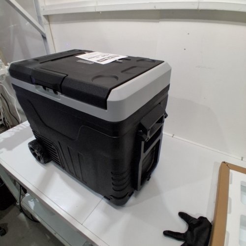 EUHOMY PORTABLE COOLER ON WHEELS FOR CAR - 12V - 50L - BLACK (MODEL: CFB-50) image 8