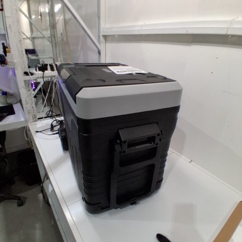 EUHOMY PORTABLE COOLER ON WHEELS FOR CAR - 12V - 50L - BLACK (MODEL: CFB-50) image 15
