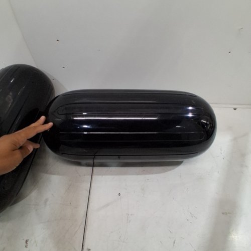 2PK BTG GEAR CENTER HOLE BOAT FENDERS - 8" X 20" - BLACK image 3