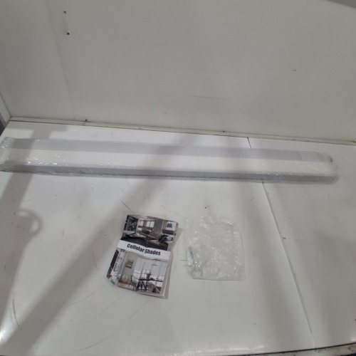 HOTSOON LIGHT FILTERING CORDLESS NO DRILL NO TOOL CELLULAR SHADES - 46.5" X 64" - WHITE image 2