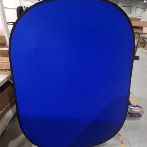 NEEWER CHROMAKEY REVERSIBLE FOLDABLE BACKDROP - 4.75FT X 6.5FT - GREEN/BLUE image 2