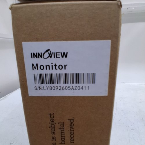INNOVIEW 2K DUAL PORTABLE MONITOR FOLDING MONITOR 100% DCI-P3 315° ADJUSTABLE SCREEN - 18.5" - 100HZ - MATTE BLACK (MODEL: INVPM8090 image 7