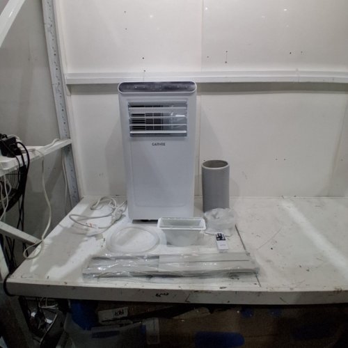 GARVEE 3-IN1 PORTABLE AIR CONDITIONER AC UNIT WITH DEHUMIDIFIER FAN AND REMOTE CONTROL - 8000BTU/HR - 115V - 60HZ - 770W - 6.8A - 13" X 15.9" X 34.8" - WHITE (MODEL: NPLJ12A-05C/X1E) image 3