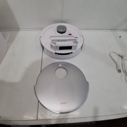 ECOVACS DEEBOT TEO OMNI ROBOT VACUUM/MOP COMBO WITH SELF-EMPTYING STATION, AUTO-WASH/REFILL & 3D MAPPING - APP/WIFI ENABLED - WHITE (MODEL: DLX23) image 11