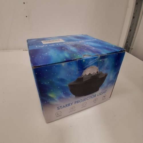 AMORNO NEBULA GALAXY NIGHTLIGHT STAR PROJECTOR AND BLUETOOTH SPEAKER - BLACK/BLUE (MODEL: BL-XK01) image 5
