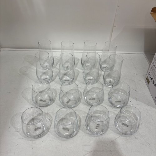 16PK KING CRYSTAL ARKA GLASSWARE SET- CLEAR(MODEL: 1675739) image 2