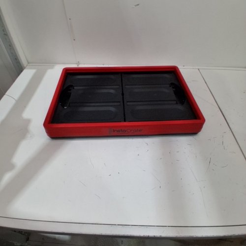 GREENMADE INSTACRATE COLLAPSIBLE STORAGE CONTAINER - 12GAL - RED/BLACK image 4