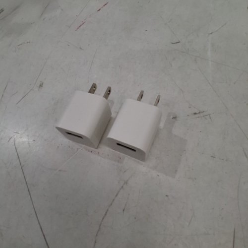 2PK ZLONXUN USB WALL CHARGER BLOCK - 5V/1A - WHITE image 2