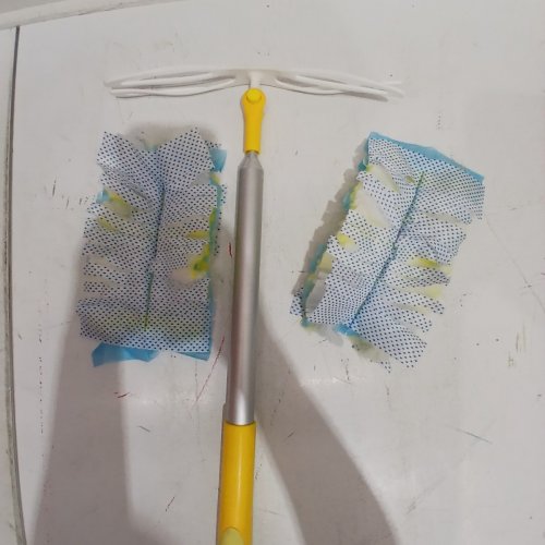 SWIFFER DUSTER 2-SIDED KIT WITH SUPER EXTENDABLE HANDLE - 6FT - YELLOW image 3