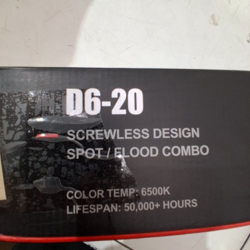 4WDKING DOUBLE ROW SPOT/FLOOD COMBO LED LIGHT BAR - 6500 K - 20" - (MODEL: D6-20) image 2
