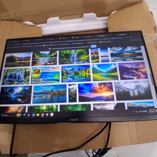 SAMSUNG ESSENTIAL MONITOR S3 FHD MONITOR WITH 100 HZ REFRESH RATE, IPS PANEL, 5 MS, GAME MODE, SUPER SLIM DESIGN, TILT ADJUSTMENT - 22" - BLACK (MODEL: S22D300GAN) image 2