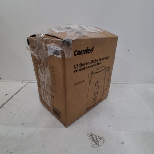COMFEE ELECTRIC KETTLE WITH STAINLESS STEEL INTERIOR - 1.5 L - BLACK (MODEL: CKE171M2BSK) image 7