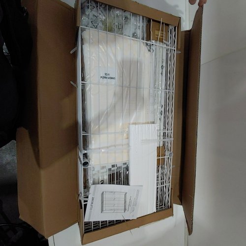 ULIFHOME HEAVY DUTY FREESTANDING ADJUSTABLE GARMENT RACK - 69" X 16" X 77" - WHITE (MODEL: UHK0204WCW) image 3