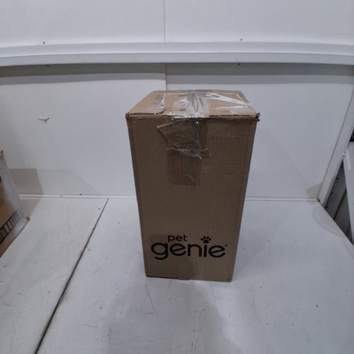 PET GENIE DOG WASTE ODOR CONTROL DISPOSAL PAIL - 18.5" - GREY (MODEL: ‎I000824) image 4