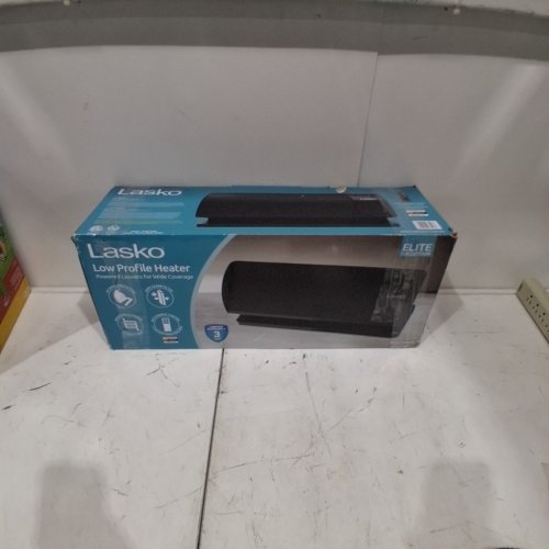 LASKO LOW PROFILE CERAMIC BASEBOARD HEATER - 1500W - BLACK (MODEL:3824662) image 5
