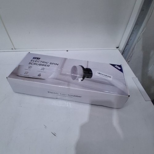 ELECTRIC SPIN SCRUBBER - 30W, 5 V - REPLACEABLE BRUSH HEADS - WHITE (MODEL: A10-D) image 4
