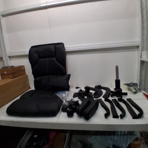 BOX DESIGNLAB COMFORTABLE LUMBAR-SUPPORTIVE GAMING CHAIR - BLACK (MODEL:A-032) image 2