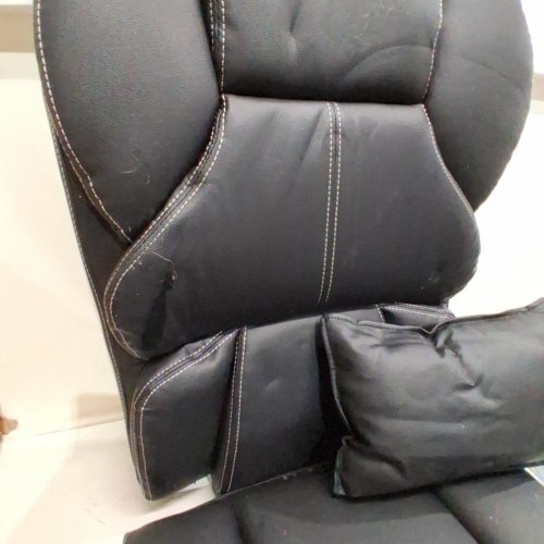 BOX DESIGNLAB COMFORTABLE LUMBAR-SUPPORTIVE GAMING CHAIR - BLACK (MODEL:A-032) image 5
