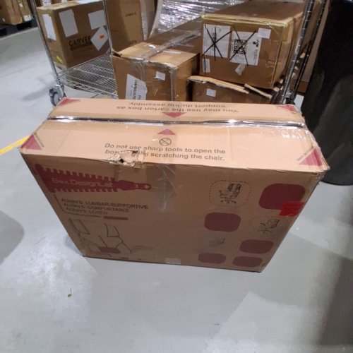BOX DESIGNLAB COMFORTABLE LUMBAR-SUPPORTIVE GAMING CHAIR - BLACK (MODEL:A-032) image 7