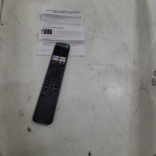 SONY WIRELESS VOICE COMMAND TV REMOTE CONTROL - BLACK image 2