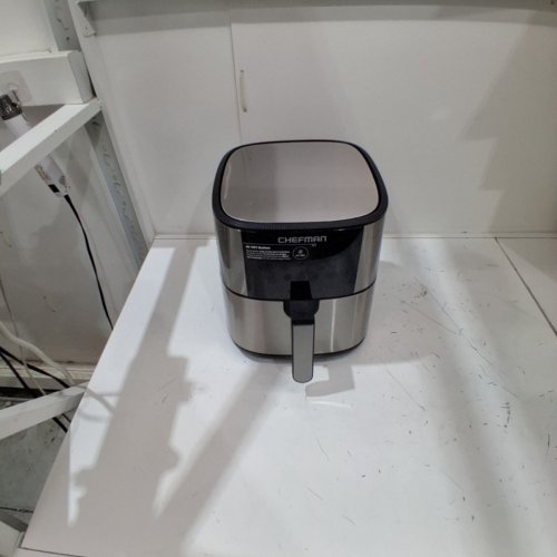 CHEFMAN TURBOFRY TOUCH AIR FRYER - 8QT - SILVER/BLACK (MODEL: RJ38-SQSS-8T-CA-AM) image 3