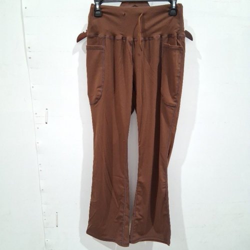 WOMEN'S DRAWSTRING PANTS - MEDIUM - BROWN image 2