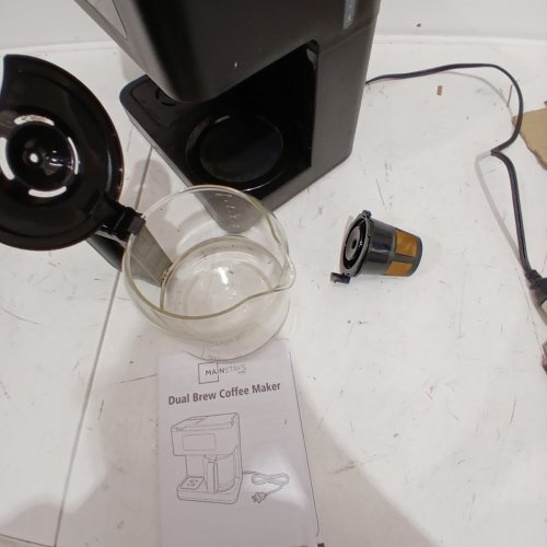 MAINSTAYS DUAL BREW COFFEE MAKER - 12-CUP - BLACK (MODEL: MS-202531) image 10