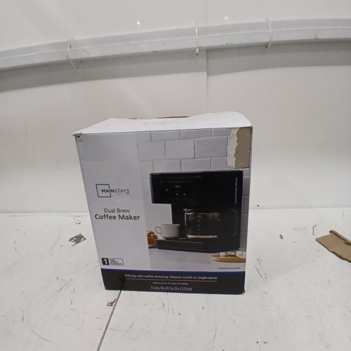 MAINSTAYS DUAL BREW COFFEE MAKER - 12-CUP - BLACK (MODEL: MS-202531) image 11