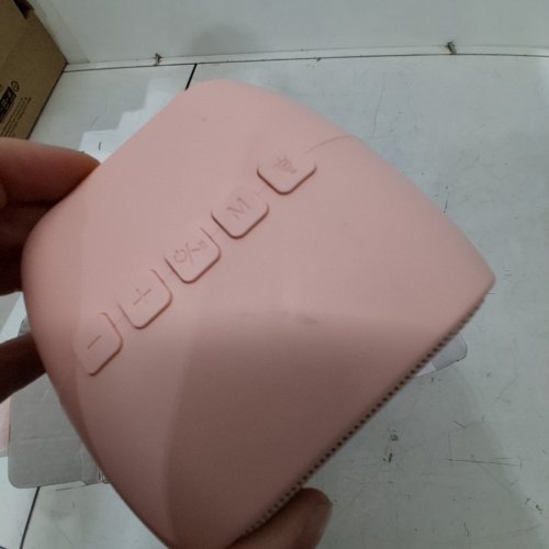 PORTABLE MINI BLUETOOTH SPEAKER & KARAOKE MACHINE WITH 2 MICROPHONES - PINK (MODEL: K29) image 4
