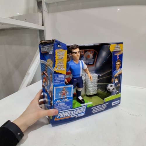POWERSHOTS STRIKE SOCCER TABLETOP GAME WITH TOY FIGURINE - MULTICOLOUR (MODEL: 26121) image 3