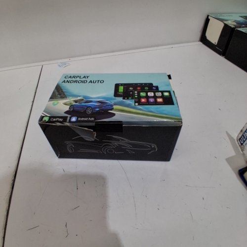 APPLE CARPLAY ANDROID AUTO AIRPLAY SCREEN FOR CAR DASH - MOUNTABLE WIRELESS STEREO WITH BLUETOOTH, 7" SCREEN - BLACK image 5
