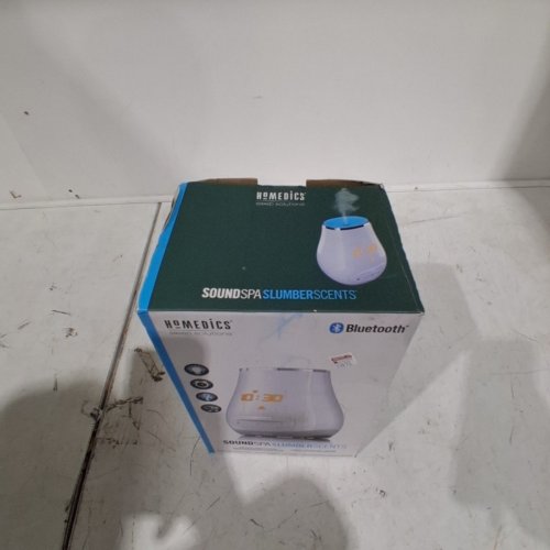 HOMEDICS SOUNDSCAPES SLUMBER ACCENTS AROMATHERAPY DIFFUSER WITH ALARM CLOCK (MODEL: SS-A450) image 2