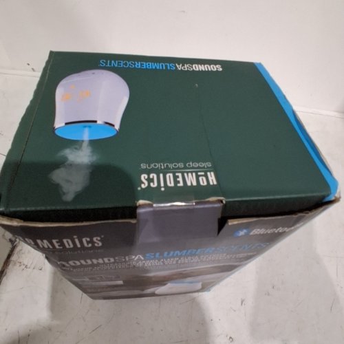HOMEDICS SOUNDSCAPES SLUMBER ACCENTS AROMATHERAPY DIFFUSER WITH ALARM CLOCK (MODEL: SS-A450) image 3