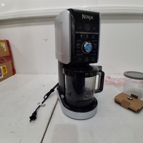 NINJA CREAMI DELUXE XL 11-IN-1 ICE CREAM & FROZEN TREAT MAKER - MAKE ICE CREAM, SORBET, GELATO, SLUSHIES, FROZEN DRINKS & MORE - SILVER (MODEL: NC501C) image 3