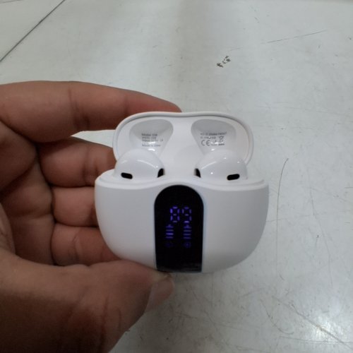 XIAOWTEK S58 TRUE WIRELESS STEREO EARBUDS WITH BUILT IN MIC IPX5 WATERPROOF SPORT EARBUDS WITH TYPE C CHARGING CASE - WHITE (MODEL:S58) image 2