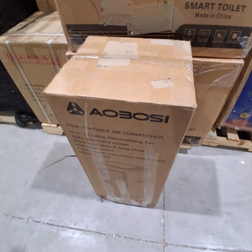AOBOSI PORTABLE 4-IN-1 AC AIR CONDITIONER WITH DEHUMIDIFIER - 8,000 BTU, WIFI CONTROL FOR ROOM 182 SQ.FT - WHITE ( MODEL- A019E-05KR) image 8
