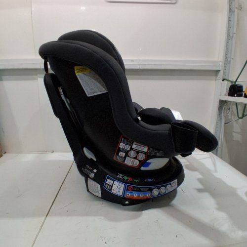 GRACO EASY TURN 360 CONVERTIBLE SWIVEL CAR SEAT, REAR- AND FORWARD-FACING - 66LBS MAX LOAD - BLACK (MODEL: 2227897) image 4