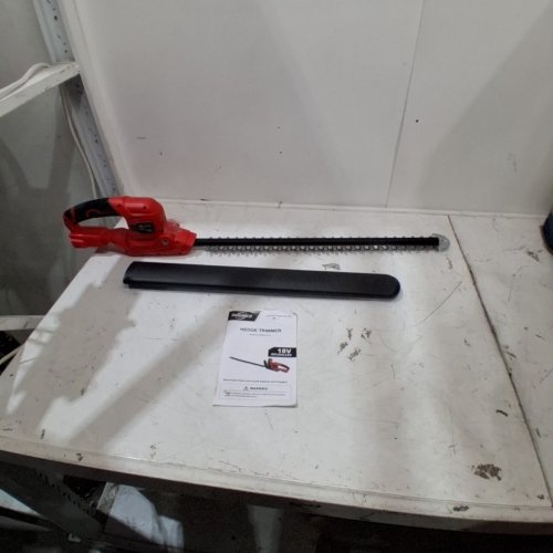 THAGBRCO HEDGE TRIMMER CORDLESS WORKS WITH MILWAUKEE 18V BATTERIES - TOOL ONLY - 1600RPM - 22" BLADE - RED/BLACK (MODEL: AZMQHT18) image 2