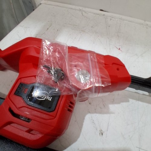 THAGBRCO HEDGE TRIMMER CORDLESS WORKS WITH MILWAUKEE 18V BATTERIES - TOOL ONLY - 1600RPM - 22" BLADE - RED/BLACK (MODEL: AZMQHT18) image 4