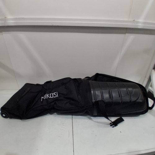 MIKOSI ROLLING GOLF TRAVEL BAG WITH HARD TOP SHELL - BLACK image 2
