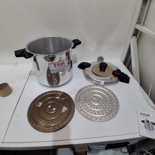 T-FAL CANNER & PRESSURE COOKER - 22QT - ALUMINUM- (P3105231) image 2