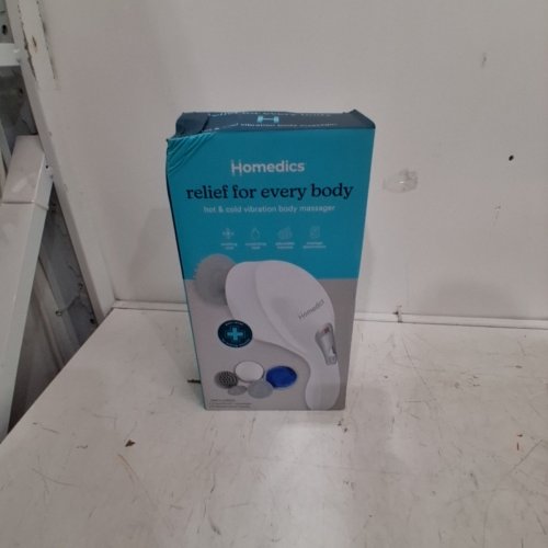 HOMEDICS HOT & COLD VIBRATION BODY MASSAGER WITH ATTACHMENTS - WHITE (MODEL: HHP-256HJ) image 3