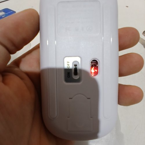 2.4GHZ WIRELESS MOUSE - BLUETOOTH - PINK image 2